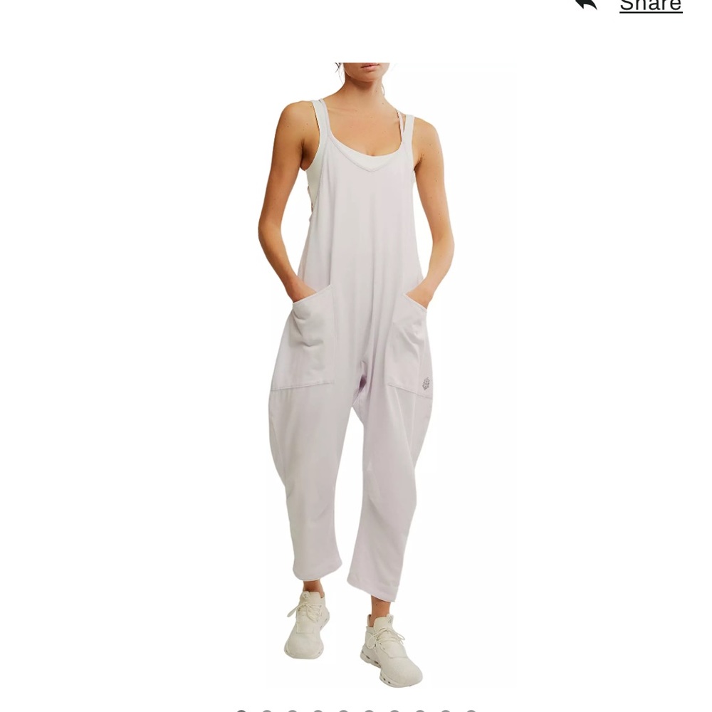 Women's White Jumpsuit